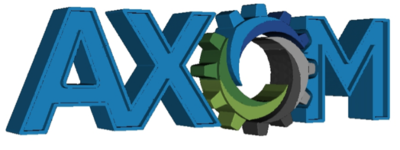 AXOM logo