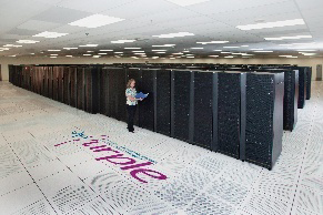 Pic of Purple Supercomputer